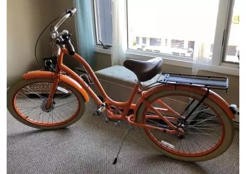 Electra Townie Cruiser Bike with Extras
