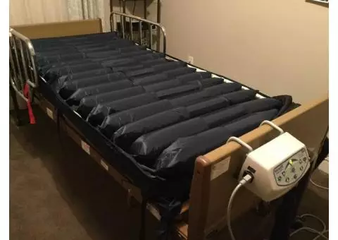 Invacare hospital bed air mattress
